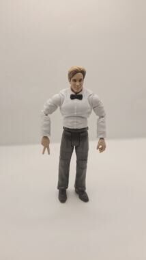 Custom Charles Robinson WWE WCW Referee Wrestling Action Figure Mattel Style
